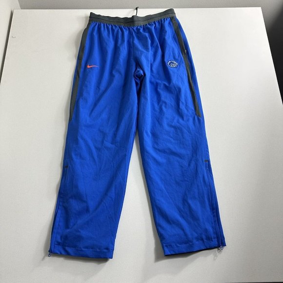 Nike Dri Fit BOISE STATE BRONCOS SPOTLIGHT Track Sweat Pant Mens Size‎ XL Blue - Picture 1 of 7